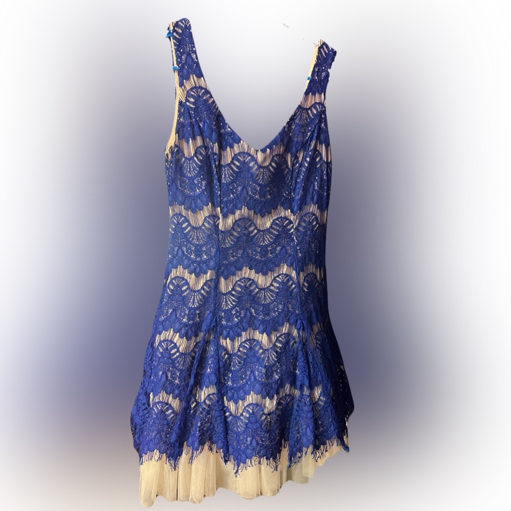 Cocktail dress (blue)